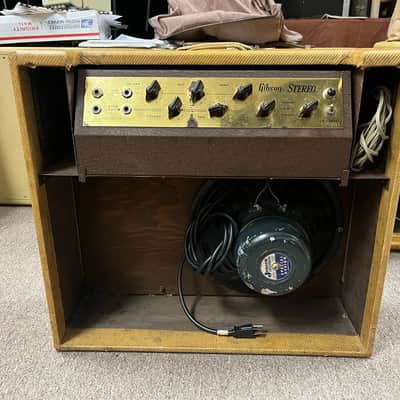 Gibson 1959 GA-88S Vintage Stereo Amp, Two Cabinets Guitar Amplifier Combo - Local Pickup Only image 11