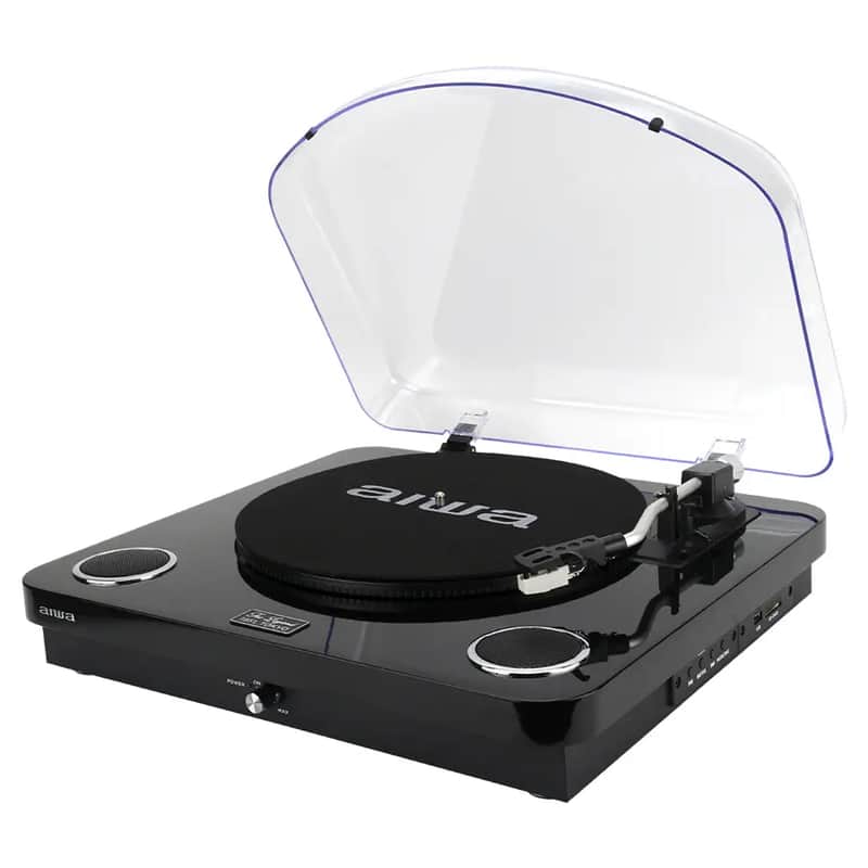 AIWA LPS-25BK Giradischi Bluetooth-Radio-USB image 1