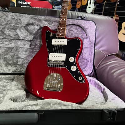 Fender Jazzmaster American Pro  - Candy Apple Red w/ Molded Case image 2