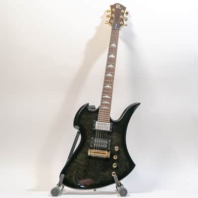 2011 BC Rich Mockingbird Electric Guitar with Gigbag - Transparent Black image 2