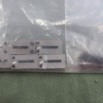 Fender Stratocaster Bridge Saddle 6 pieces image 2