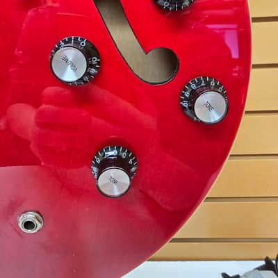 Epiphone DOT CH 2008-2019 - Red + Case image 3