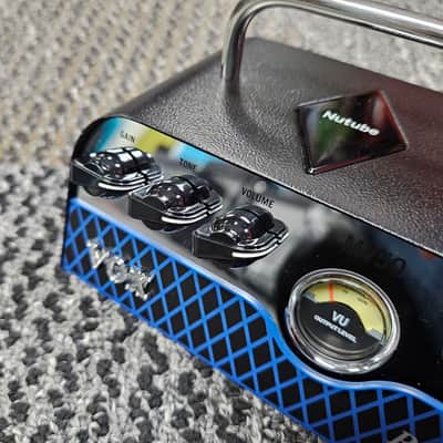 Vox MV50 Rock 50-Watt Guitar Amp Head - Blue / Silver image 2