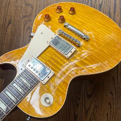 2013 Gibson Custom Shop Historic ‘59 Les Paul Standard Reissue (R9)- Lemon Burst VOS w/ OHSC image 17