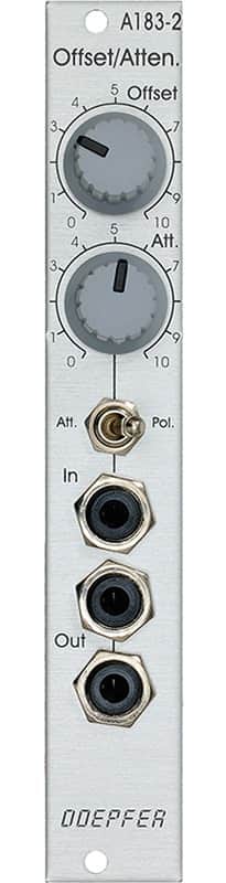 Doepfer A-183-2 Offset generator/attenuator/polarizer module, eurorack image 1