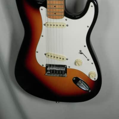 Aria STG Series Sunburst electric guitar AS-IS For parts project image 4