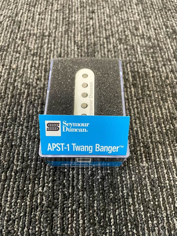Seymour Duncan APST-1 Twang Banger Stratocaster Single Coil Bridge Pickup, White - OPEN BOX image 1
