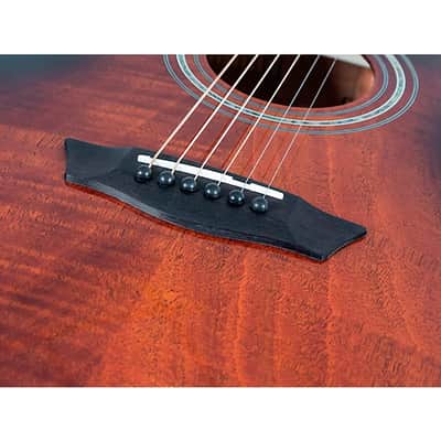Washburn G12FCE Comfort Series Grand Auditorium Acoustic-Electric Guitar Sunburst image 17