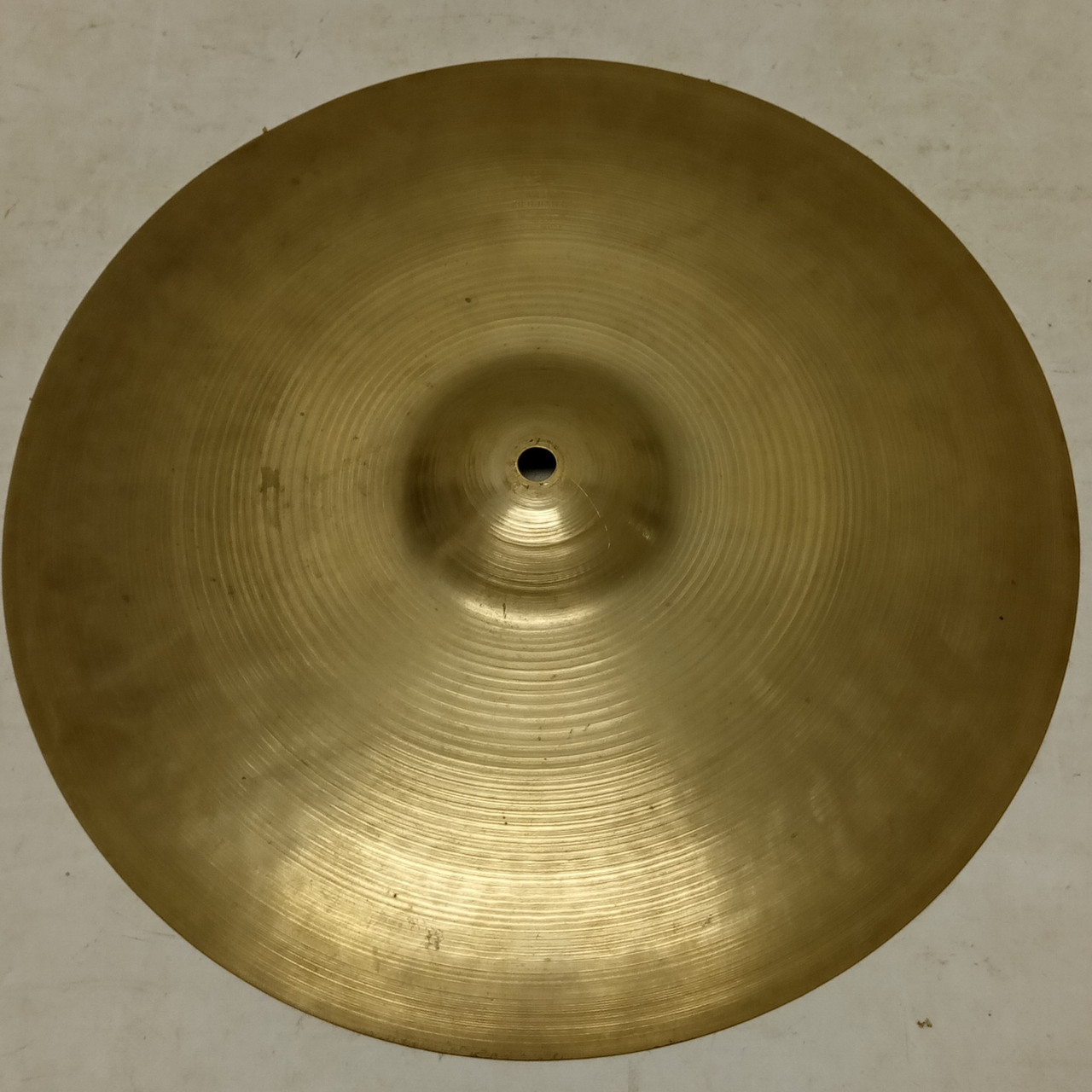 Zildjian 15"872 50s Hi-Hat Cymbal Paper-Thin Avedis USA Vintage B20 Bronze Crash — main photograph