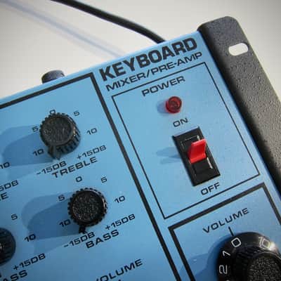 Tapco Keyboard Mixer 100 Preamp Circa-1970s- Blue & Black image 2