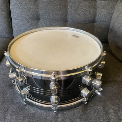 Mapex Black Panther 14x6.5 Steel Black Nickel Snare Drum image 1