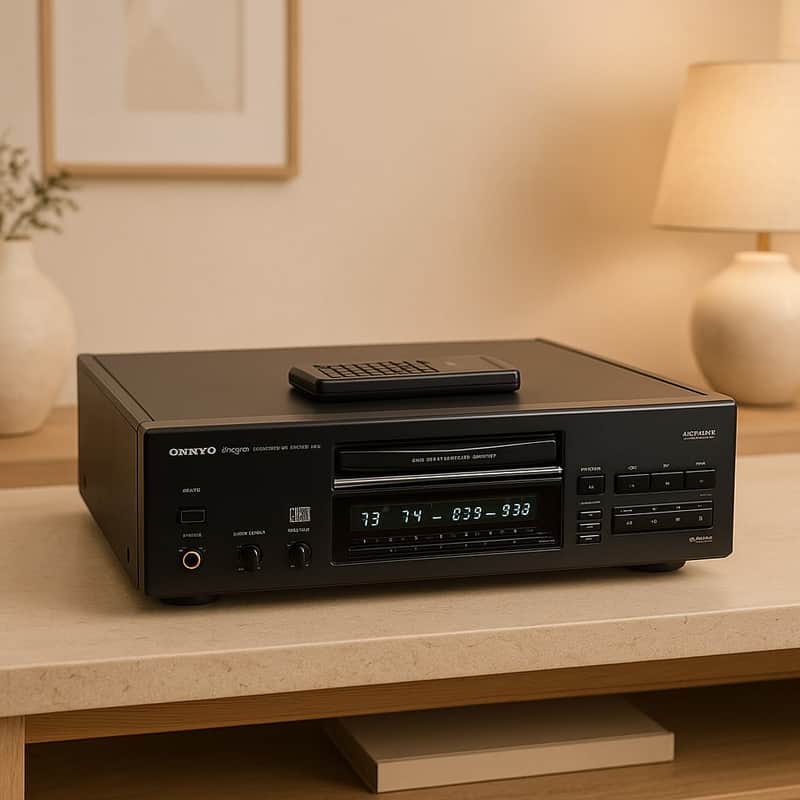 Onkyo Integra DX-6850 Rare Vintage CD Player Warranty Remote