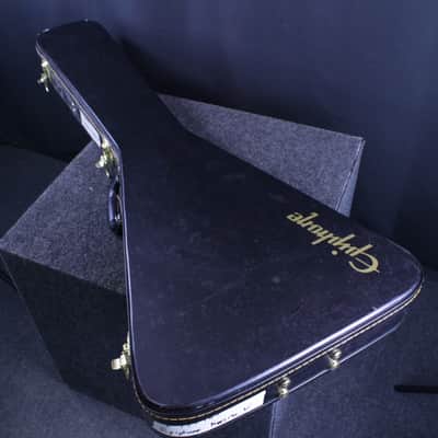 Epiphone '58 Korina Flying V 2023 - Aged Natural (White Pickguard) image 11