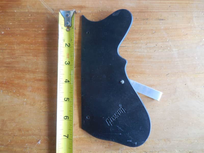 Black Pickguard for archtop, "GIVSON" embossed. Find Another. image 1