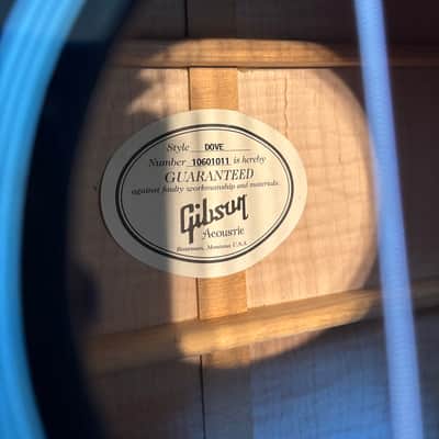 Gibson Dove 2011 - Ebony image 4