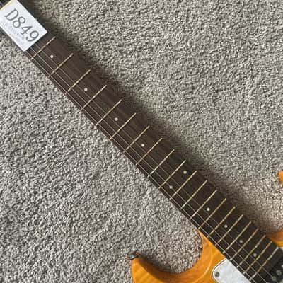 Xavier Tiger Maple Strat Style Electric Guitar, Alder Body, Maple Neck, Rosewood Fingerboard image 12