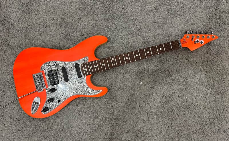 Oldmusic Hallucinations Custom Shop Electric guitar Strat Superstrat Fat strat stratocaster Shred Machine Metal Glam image 1
