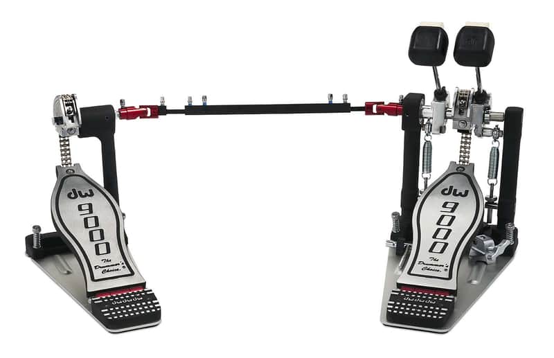 DW 9000 Series Double Bass Drum Pedal w/ Bag image 1