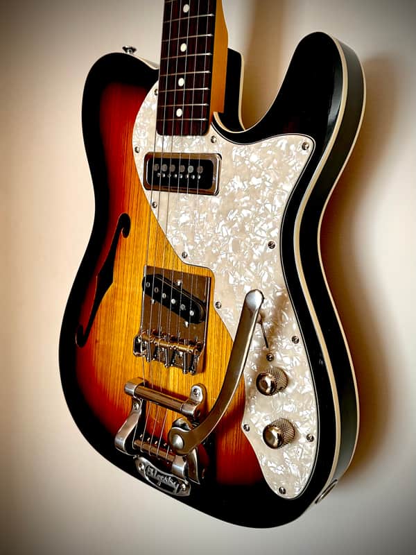 TopHat Telavarius Thinline Custom 2024 - Three Tone Sunburst image 1