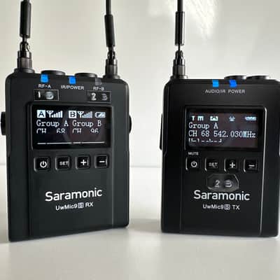 Wireless UFH Lavalier Microphones - Saramonic UwMic9S Kit 2 image 2