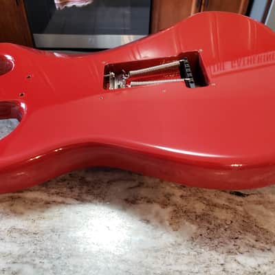 Warmoth Stratocaster Body Dakota Red Babicz Tremolo Bridge 4.3 Lbs image 10