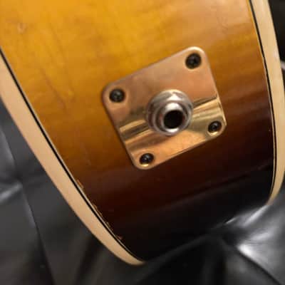 1968 Gibson L-5C Acoustic Archtop Electric Jazz Guitar w/ Full Size Floating Humbucker Duneland Blackpole HSC + Foam Plug image 11