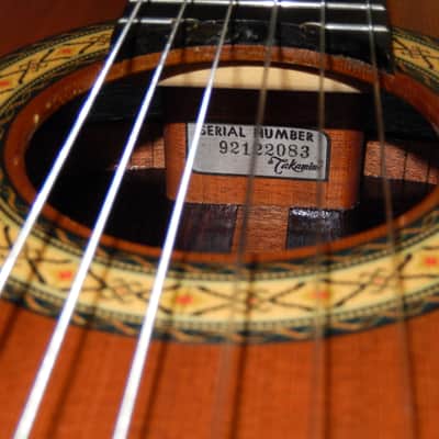 TAKAMINE'S SECOND BEST - MODEL No15 1992- KOHNO STYLE CLASSICAL CONCERT GUITAR image 7