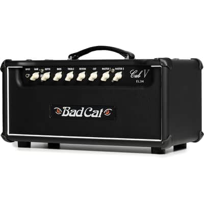 Bad Cat Cub V Handwired EL34 Powered Guitar Amplifier Head (40 Watts) image 3