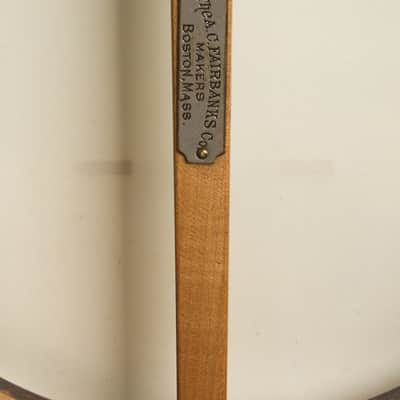 Fairbanks  Whyte Laydie # 7 5 String Banjo (1906), ser. #23847, period black hard shell case. image 15