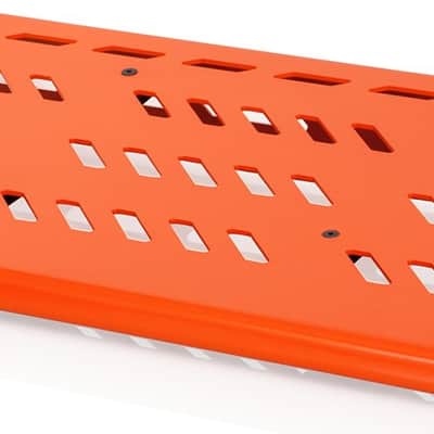 Gator GPB-XBAK Aluminum Extra Large Pedalboard, 35" x 17" w/ Softcase, British Orange image 3