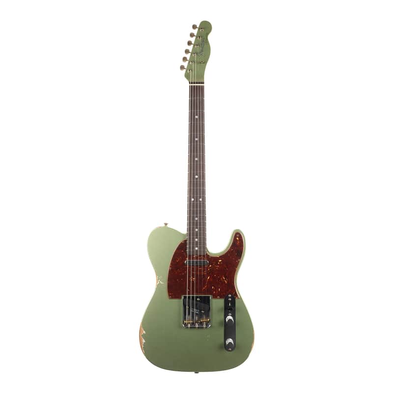 Fender Telecaster改造 Esqiure風 Mexico 美中古品 Fender Custom Shop 1964 Telecaster Relic Guitar, Aged Sea Foam