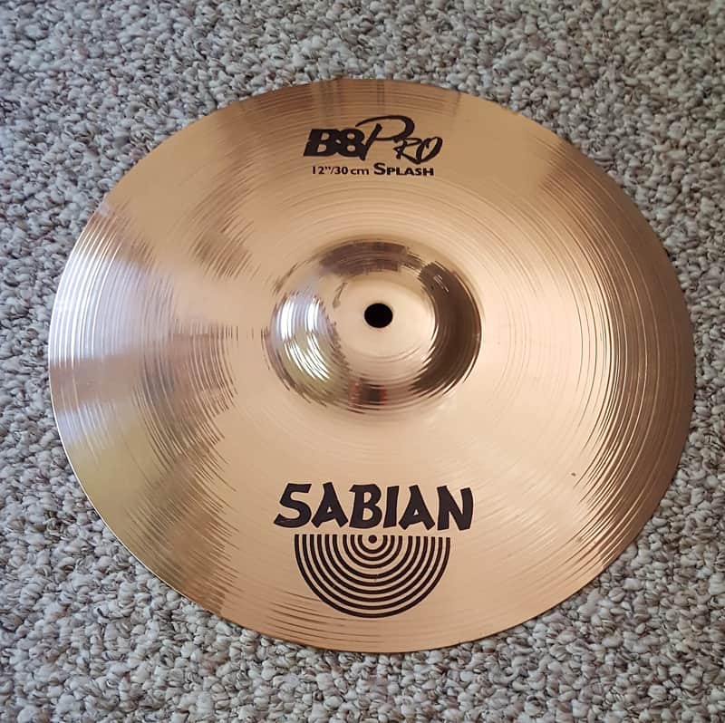 Sabian 12" B8 Pro Splash Cymbal 1991 - 2009 image 1