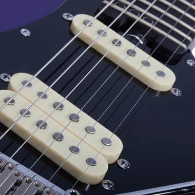 Schecter MV-6 Electric Guitar - Metallic Purple (4200) image 10