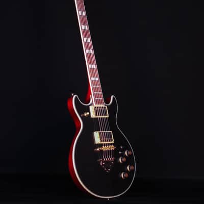 Ibanez AR320 Electric Guitar, Midnight Black Metallic image 8