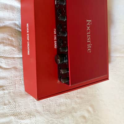 Focusrite Scarlett 18i8 3rd Gen USB Audio Interface 2019 - Present - Red / Black image 3