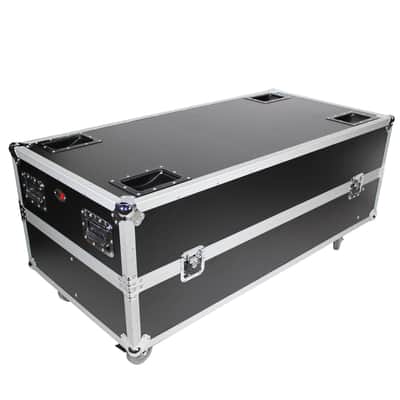 ProX X-RCF-NXL44AX2W Flight Case For (2) RCF NXL44-A 2 Way Column Array w/Wheels