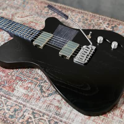Tao Guitars T-Bucket "MANGETSU" - 2020 - Black / Kojima Grey w/ OHSC, COA & custom Truss-Rod tool image 3