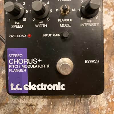 TC Electronic Stereo Chorus + Pitch Modulator & Flanger 1991 - 2016 - Black image 1