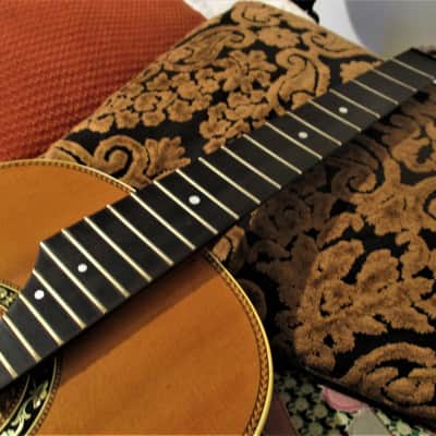 Julius Heinrich Zimmermann Leipzig No. 6  c1906 all solid Antique  parlor  romantic concert  guitar image 7
