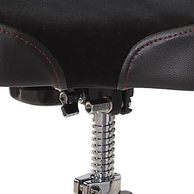 Gibraltar 9608MB Drum Throne with Backrest 16" (Chrome/Black) - Drum Throne imagen 4