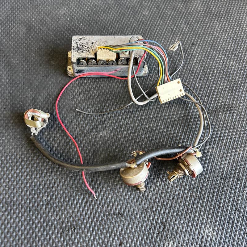 1978 Gibson Wiring Harness 2 Pots-Input Jack & Strange Gibson Box image 1
