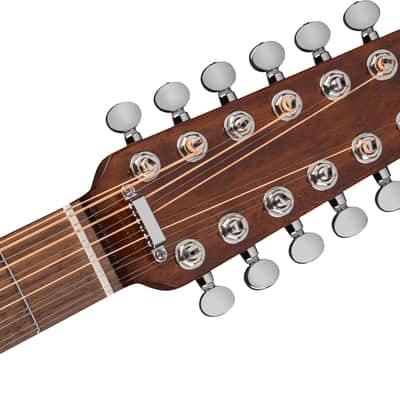 FENDER - California Deluxe Villager E Walnut Fingerboard Black - 0974711506 image 4