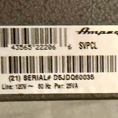 Ampeg SVP CL Rack Tube Bass Preamp Bild 4