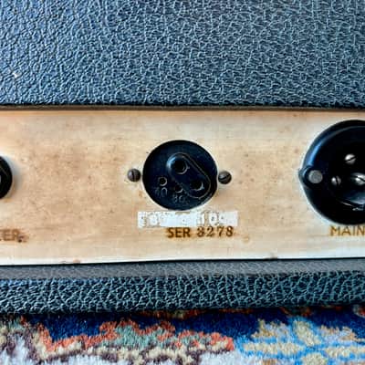1965 Marshall JTM45 MkII Lead White Panel 50W Plexi image 7