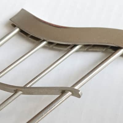 1960's Harmony H75 H77 Hollowbody Guitar Tailpiece image 4
