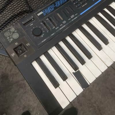 Korg Poly-800 MKII 1980s - Black (PARTS or REPAIR) image 2
