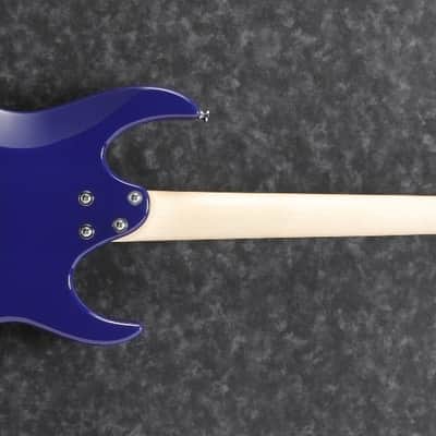 Ibanez GRX70QAL-TBB Left Handed Transparent Blue Burst image 5