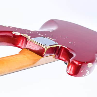 Fender Precision Bass Candy Apple Red 1965 image 10