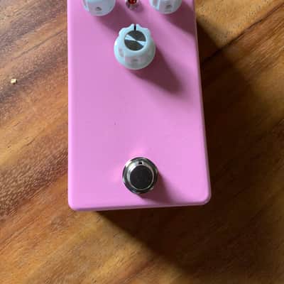 RCO Pedals Cream Pie Fuzz 2022 Pink with white knobs image 1