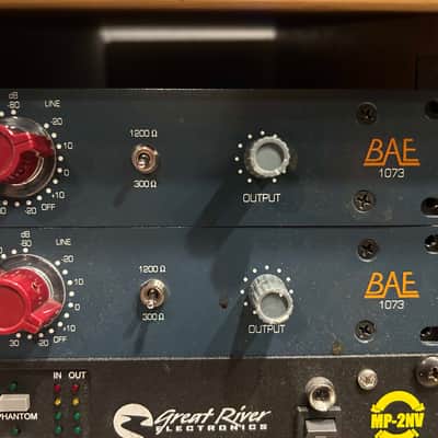 BAE 1073 Mic Pre/EQ Rackmount w/ PSU - Excellent Condition  1 of 2 image 5